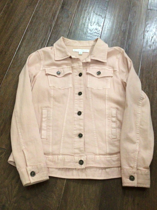 C Est. 1946 Jackets & Blazers - EST. 1946 Denim light pink jacket. Size M excellent shape